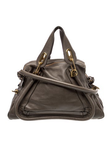Leather Top Handle Bag