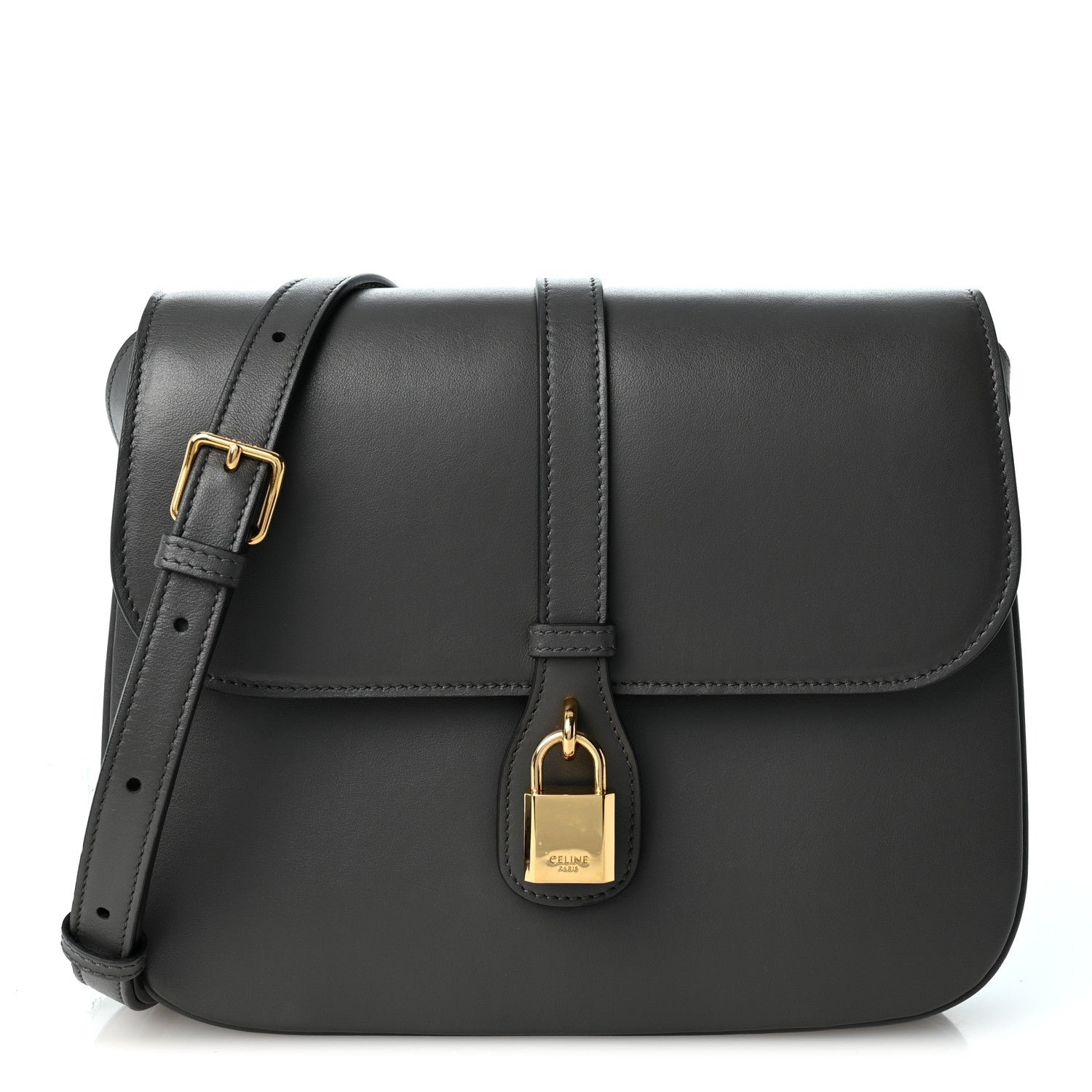 Celine Smooth Calfskin Medium Tabou Anthracite