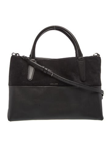 Leather Top Handle Bag