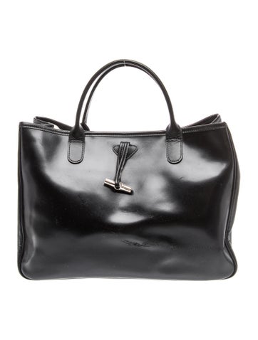 Leather Top Handle Bag