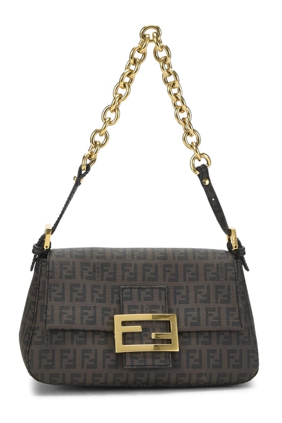 Brown Zucchino Coated Canvas Mama Mini