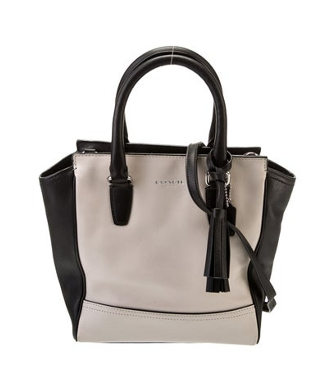 Coach Leather Top Handle Bag