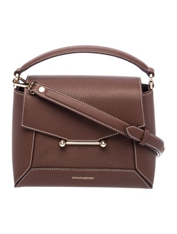 Leather Top Handle Bag