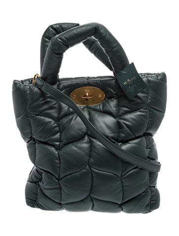Leather Top Handle Bag w/ Tags