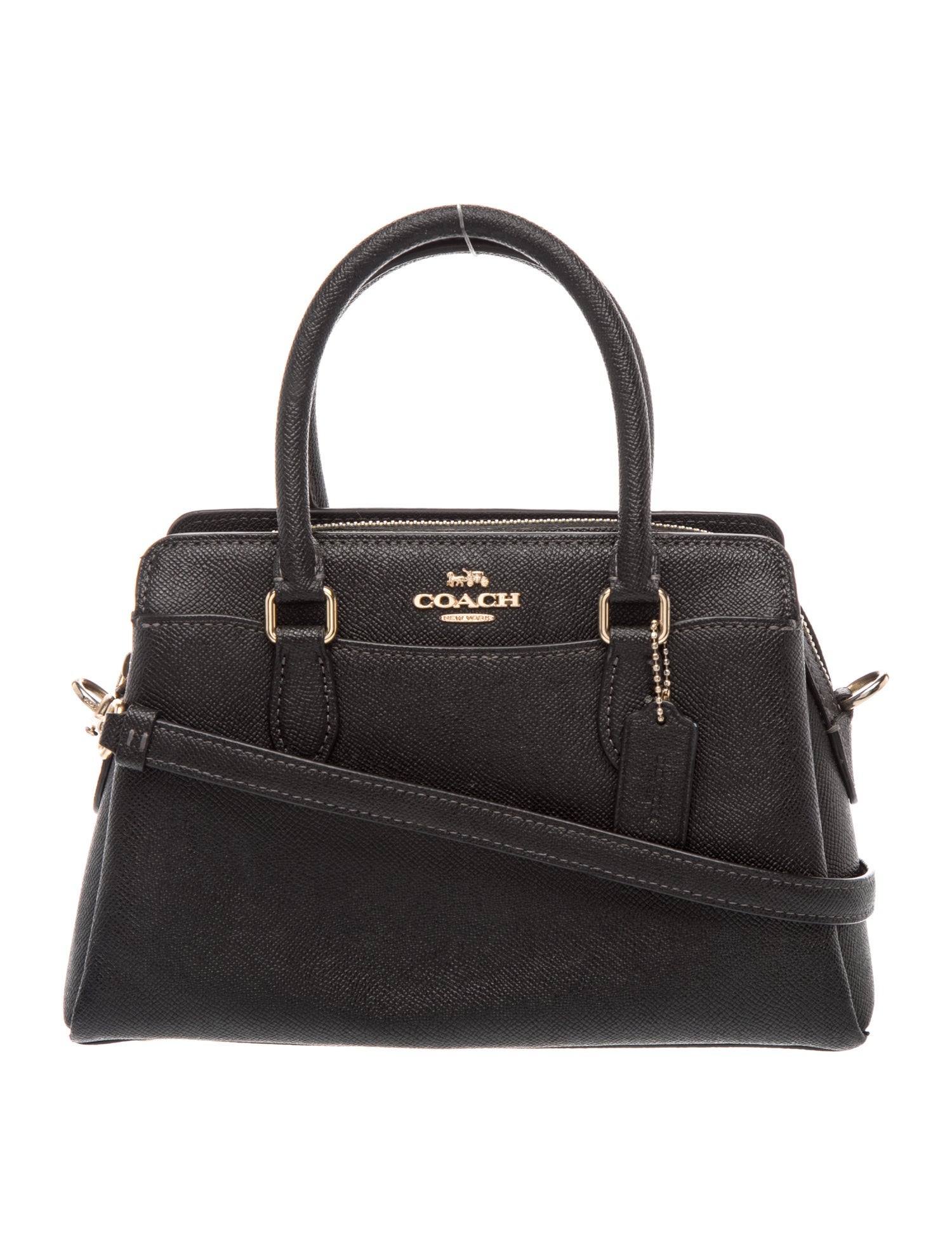 Leather Top Handle Bag
