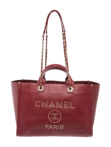 Large Studded Deauville Shopping Bag