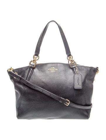 Leather Top Handle Bag