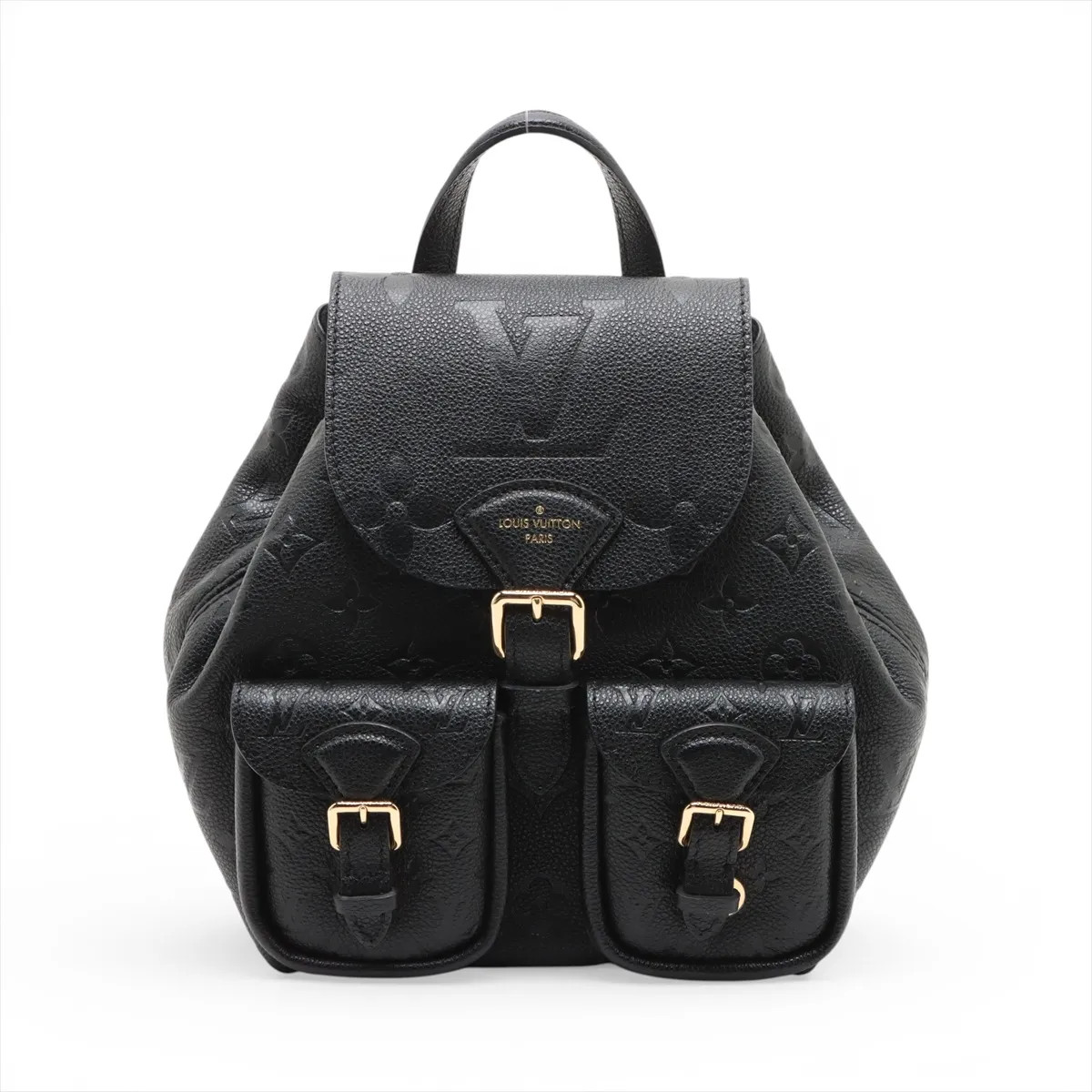 Louis Vuitton Monogram Empreinte backups M47072 Black There was an RFID response