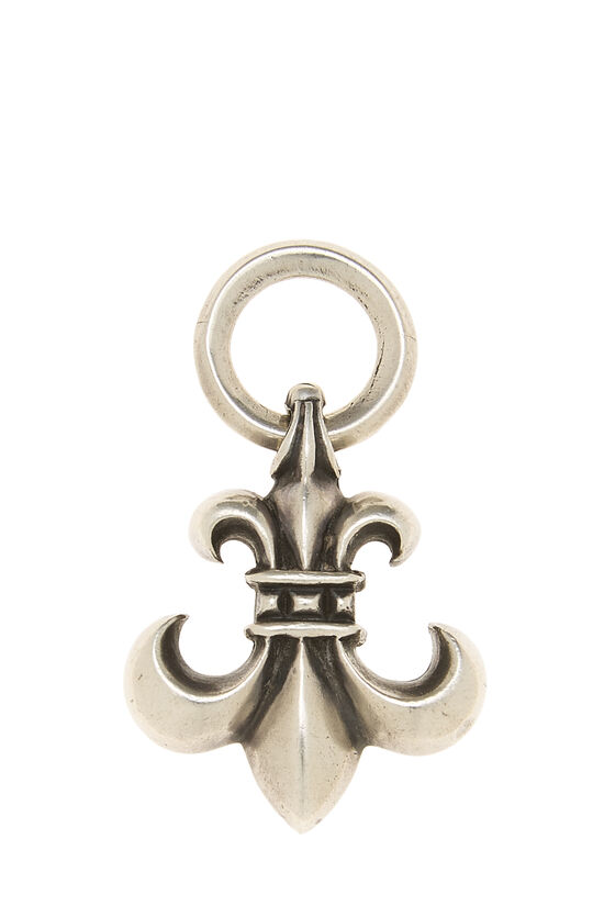 Chrome Hearts Sterling Silver BS Fleur-de-lis Pendant