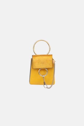 Suede Mini Faye Bag