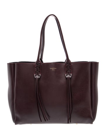 Lanvin Leather Top Handle Bag