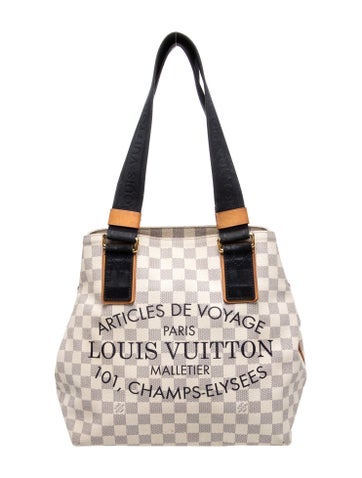 Damier Azur Beach Cabas PM