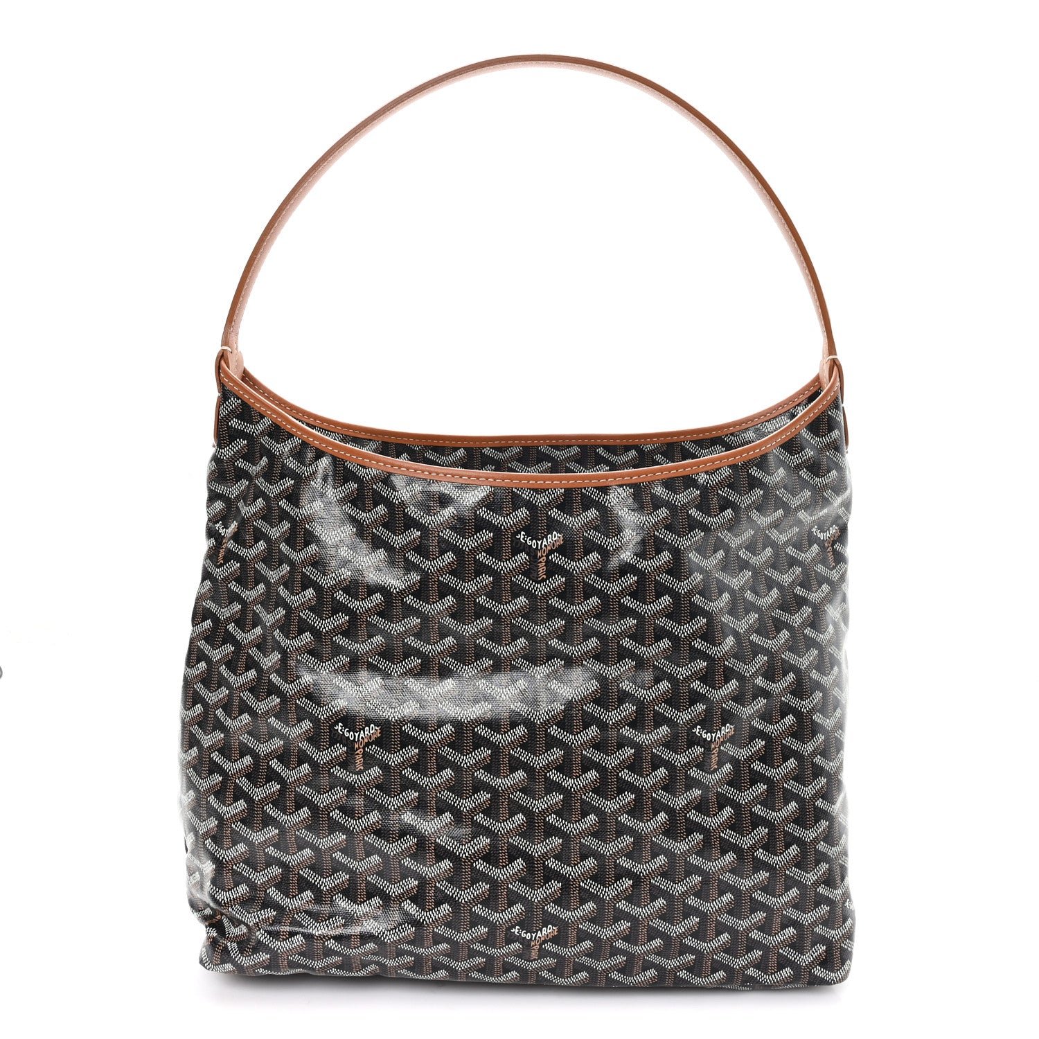 Goyard Goyardine Boheme Hobo Black Gold
