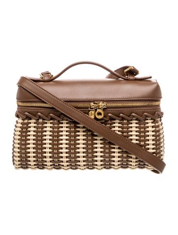 Wicker Top Handle Bag L19