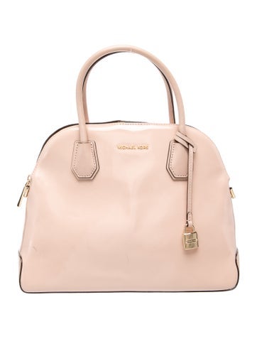 Leather Top Handle Bag