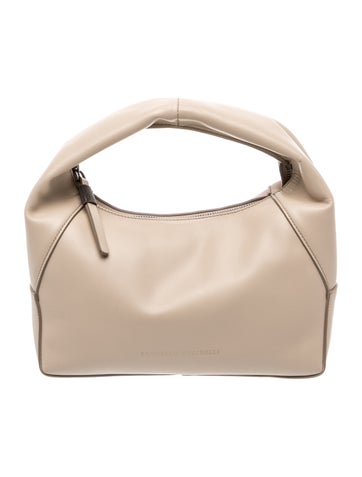 Leather Top Handle Bag w/ Tags