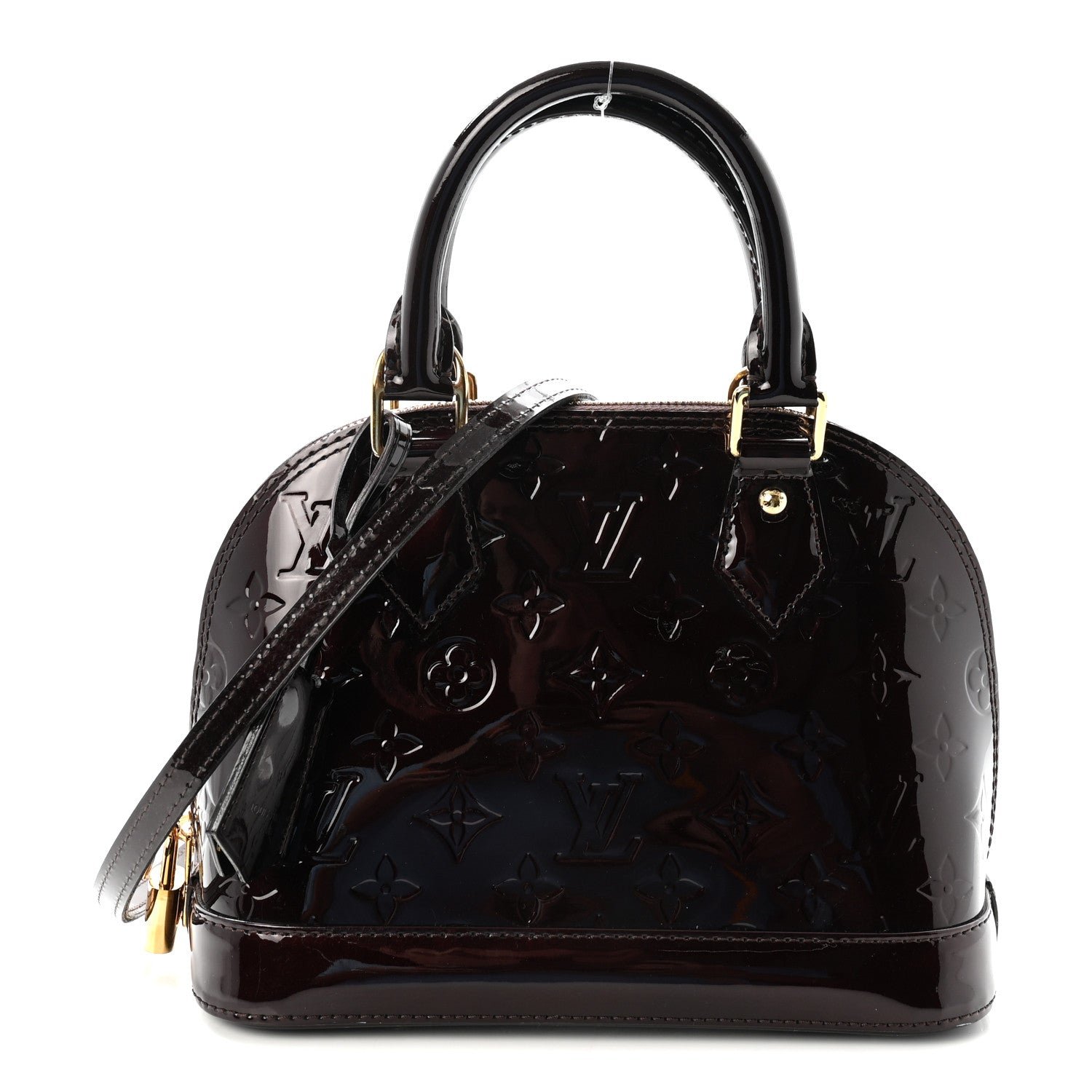Louis Vuitton Vernis Alma BB Amarante
