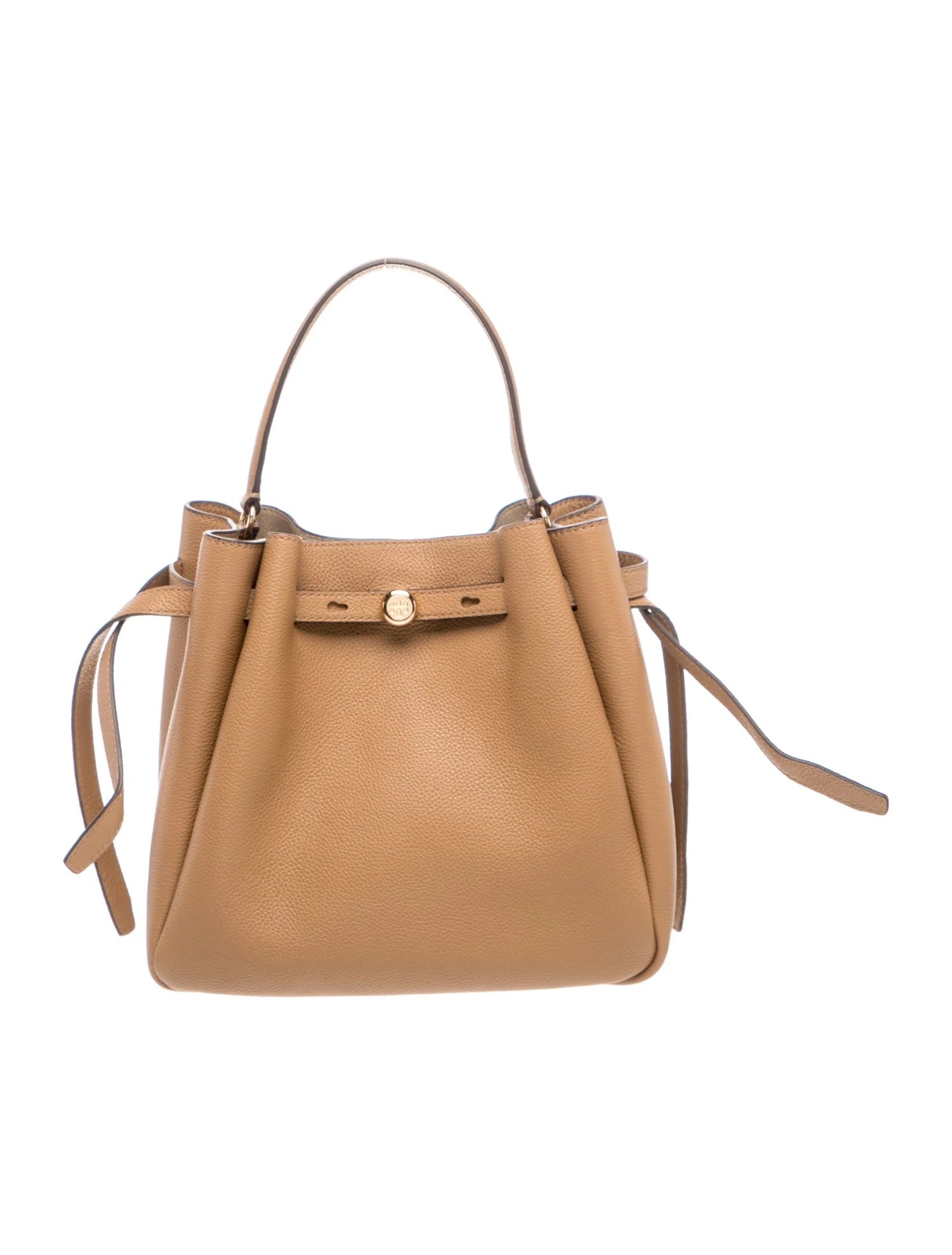Leather Top Handle Bag