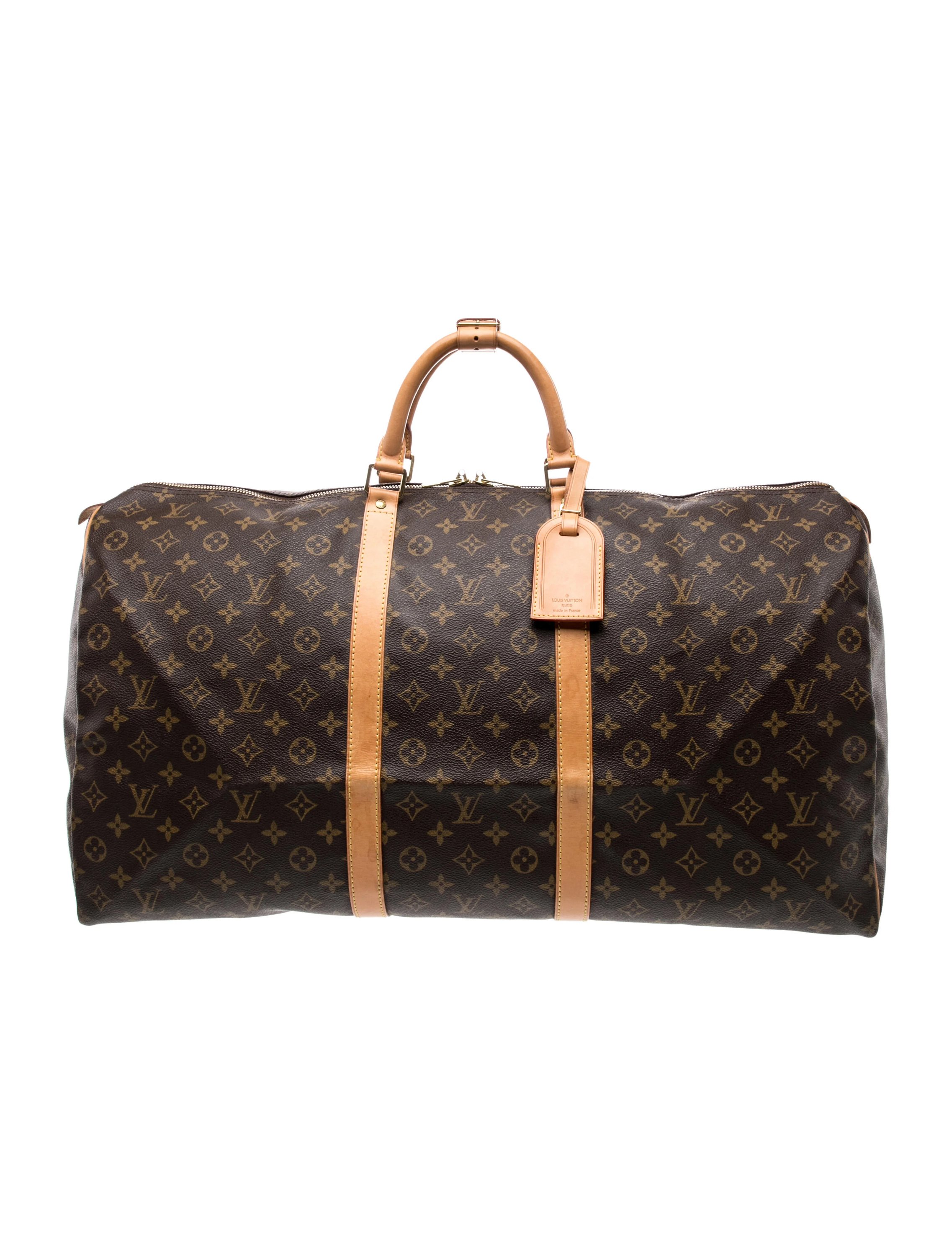 LV Monogram Keepall Bandouliere 60 Vintage