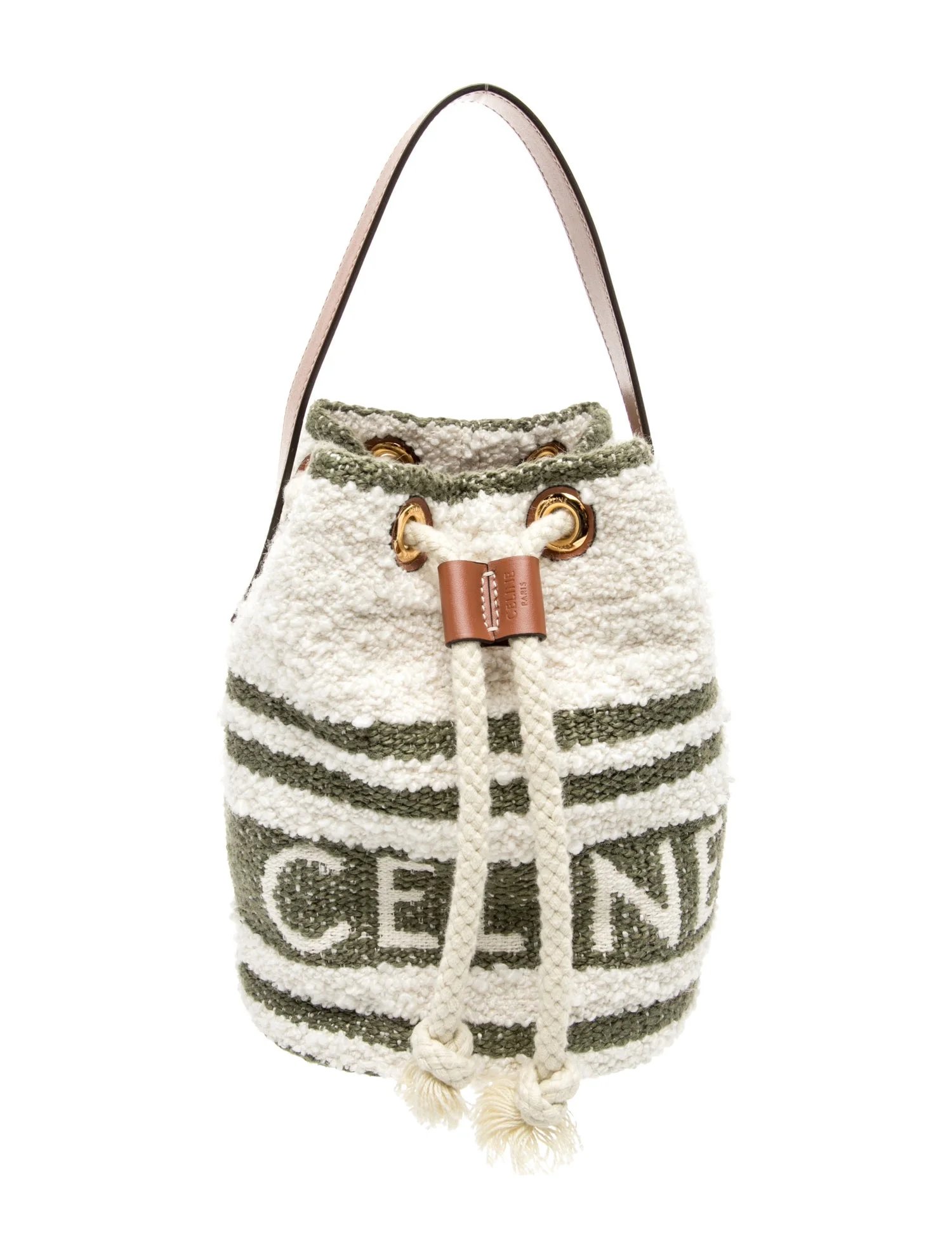 Terry Cloth Bucket Bag Teen