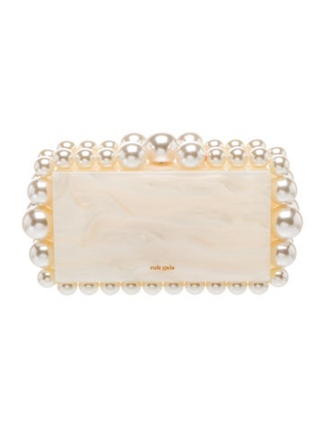 Faux Pearl Clutch w/ Tags