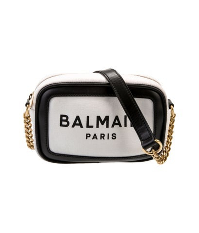 Balmain Canvas Crossbody Bag