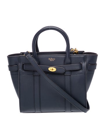 Leather Top Handle Bag
