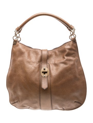Leather Top Handle Bag