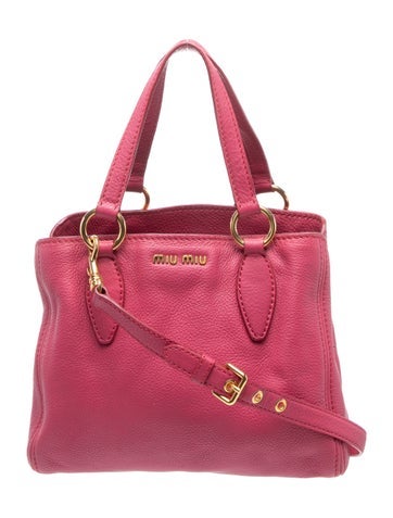 Miu Miu Leather Shoulder Bag