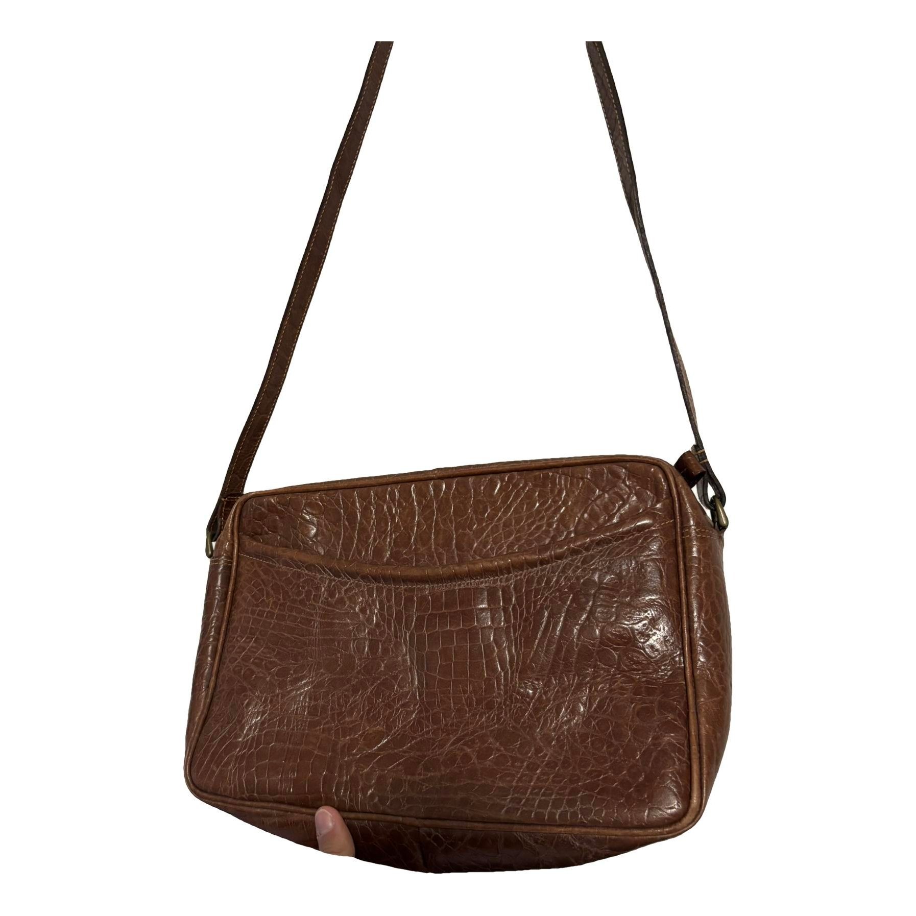 Leather handbag