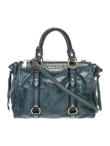 Leather Top Handle Bag