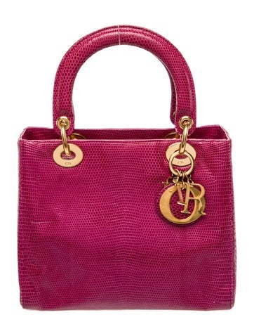 Dior Leather Lady Dior Medium