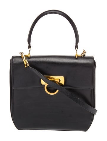 Leather Top Handle Bag