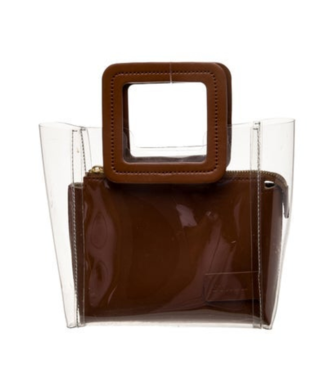 Staud Pvc Top Handle Bag