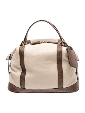 Leather Top Handle Bag