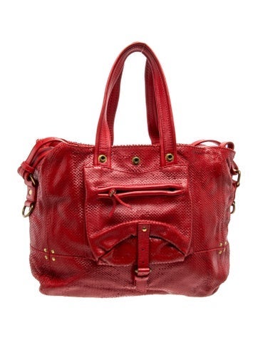 Jerome Dreyfuss Leather Top Handle Bag