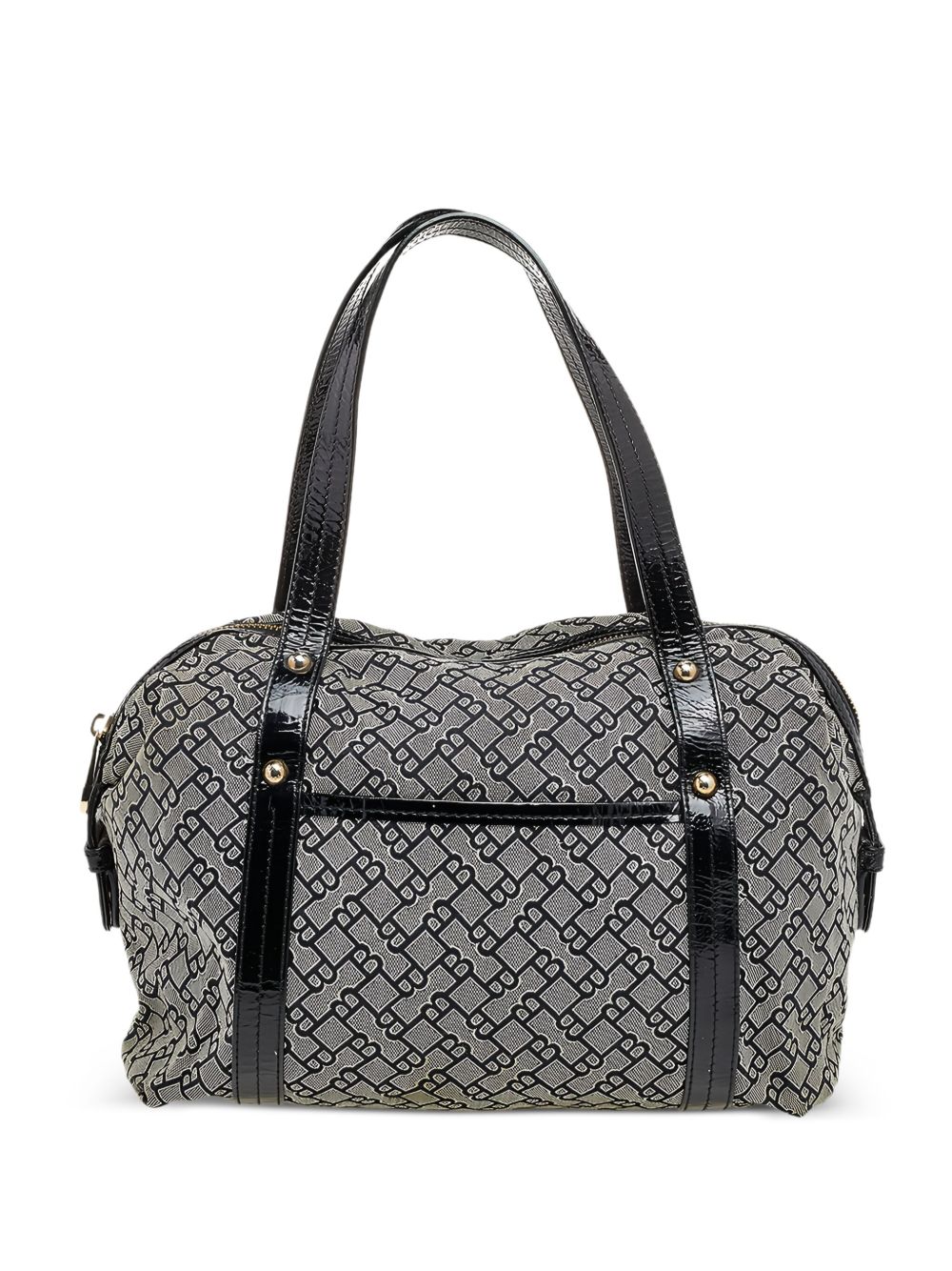 pre-owned monogram satchel bag