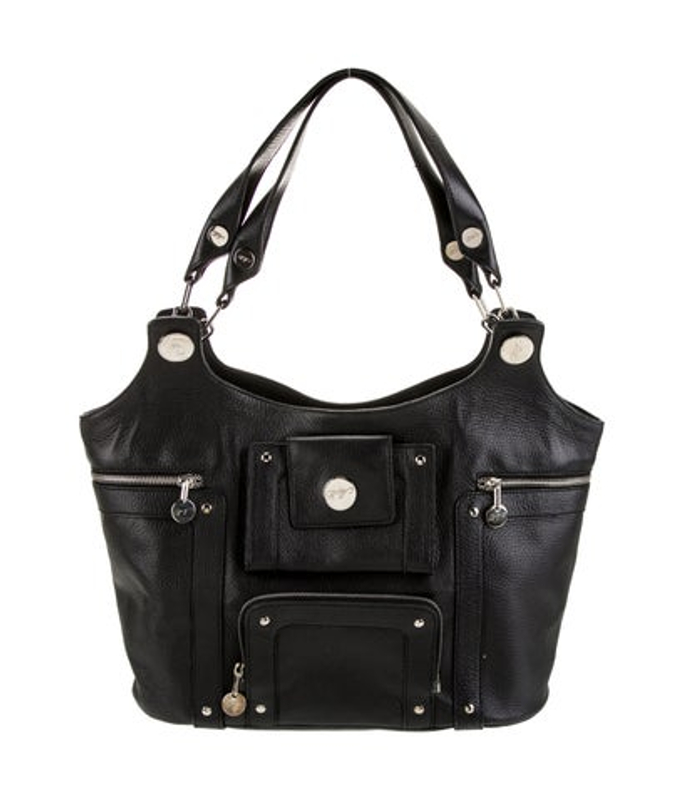 Roger Vivier Vivier Leather Shoulder Bag