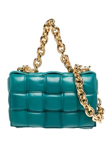 Bottega Veneta Intrecciato Chain Padded Cassette
