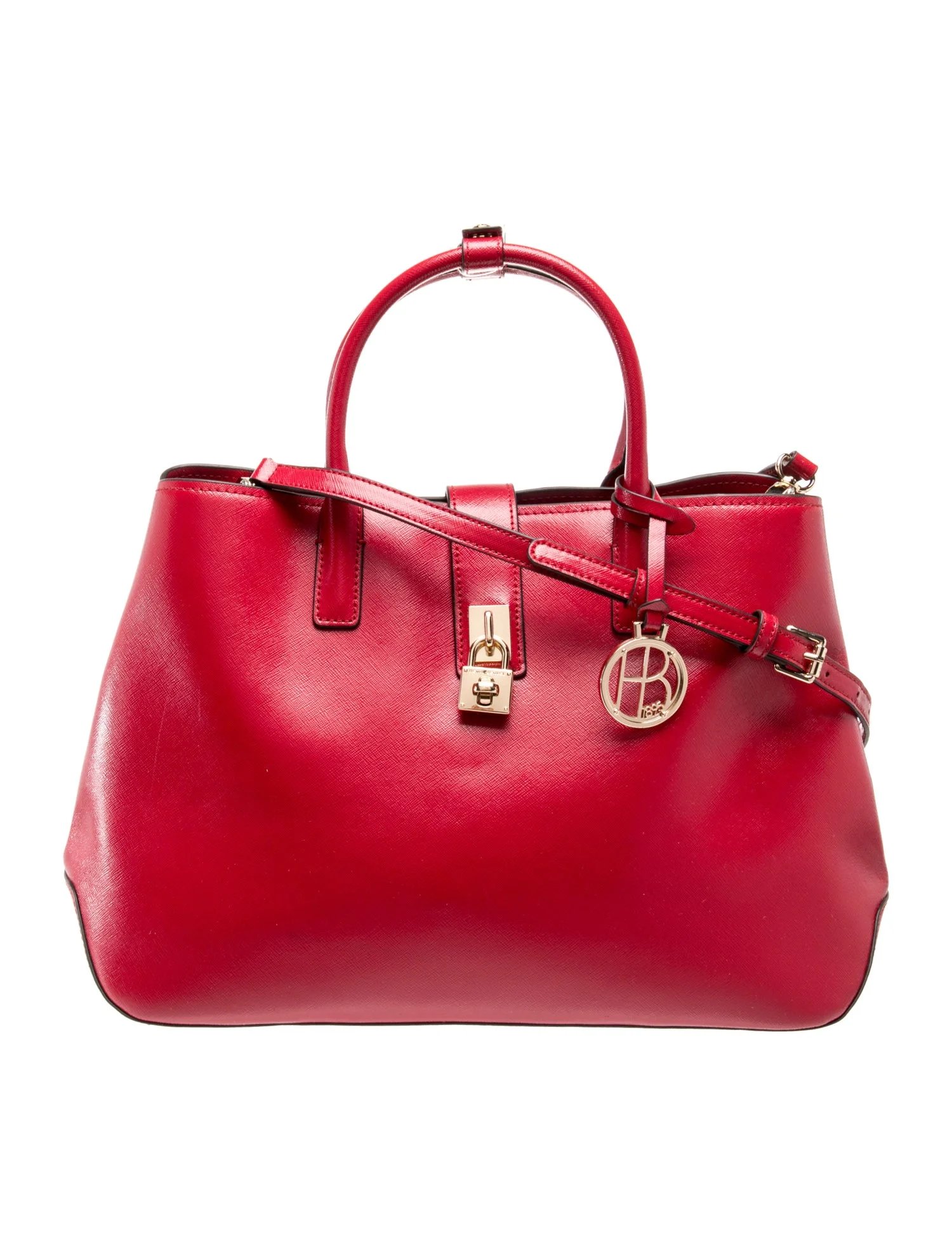 Leather Top Handle Bag