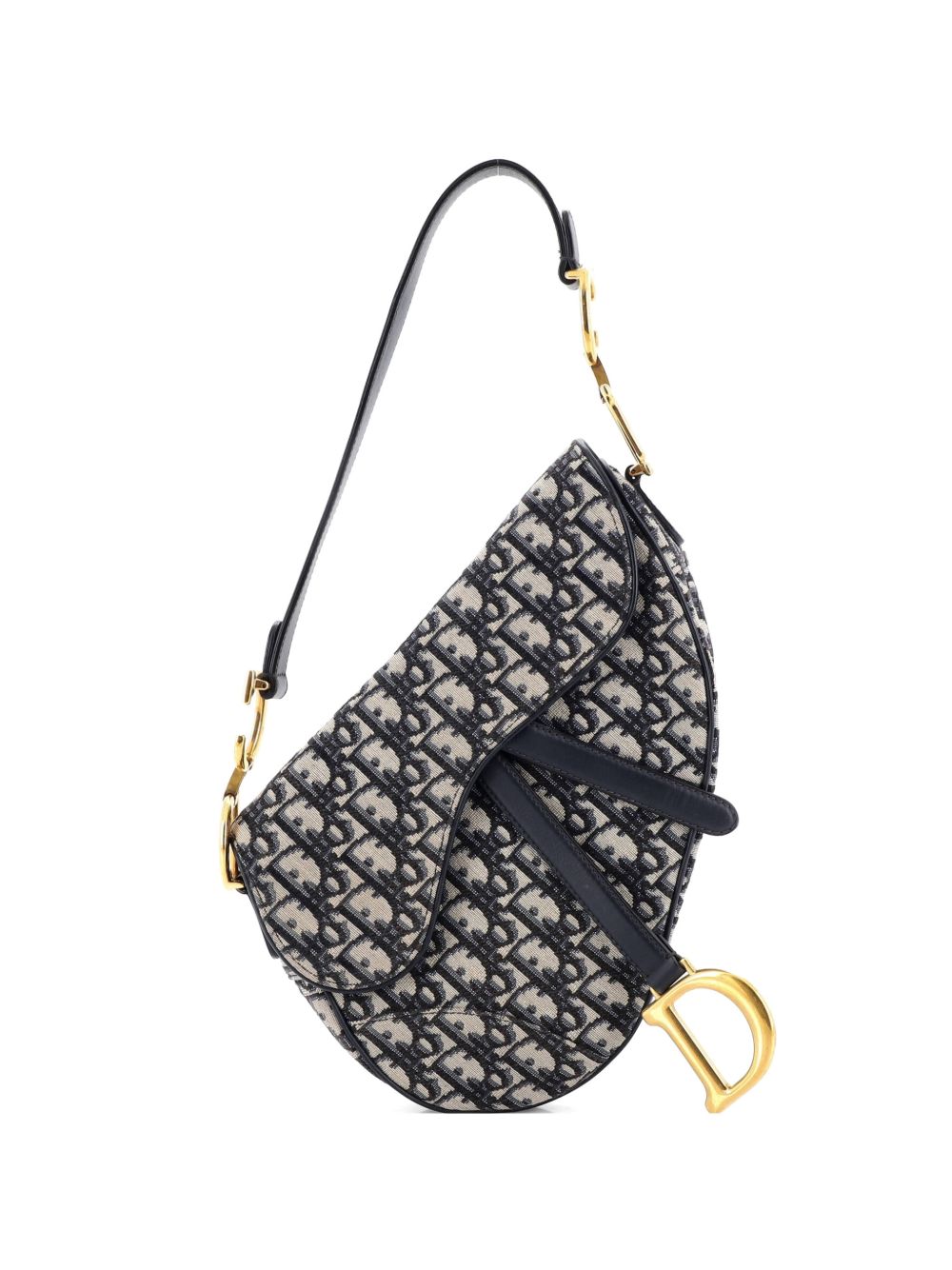 Saddle Handbag Oblique Canvas Medium shoulder bag
