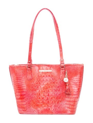 Brahmin Embossed Leather Asher Medium