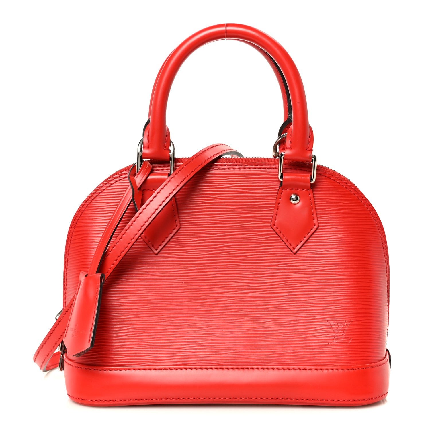 Louis Vuitton Epi Alma BB Carmine