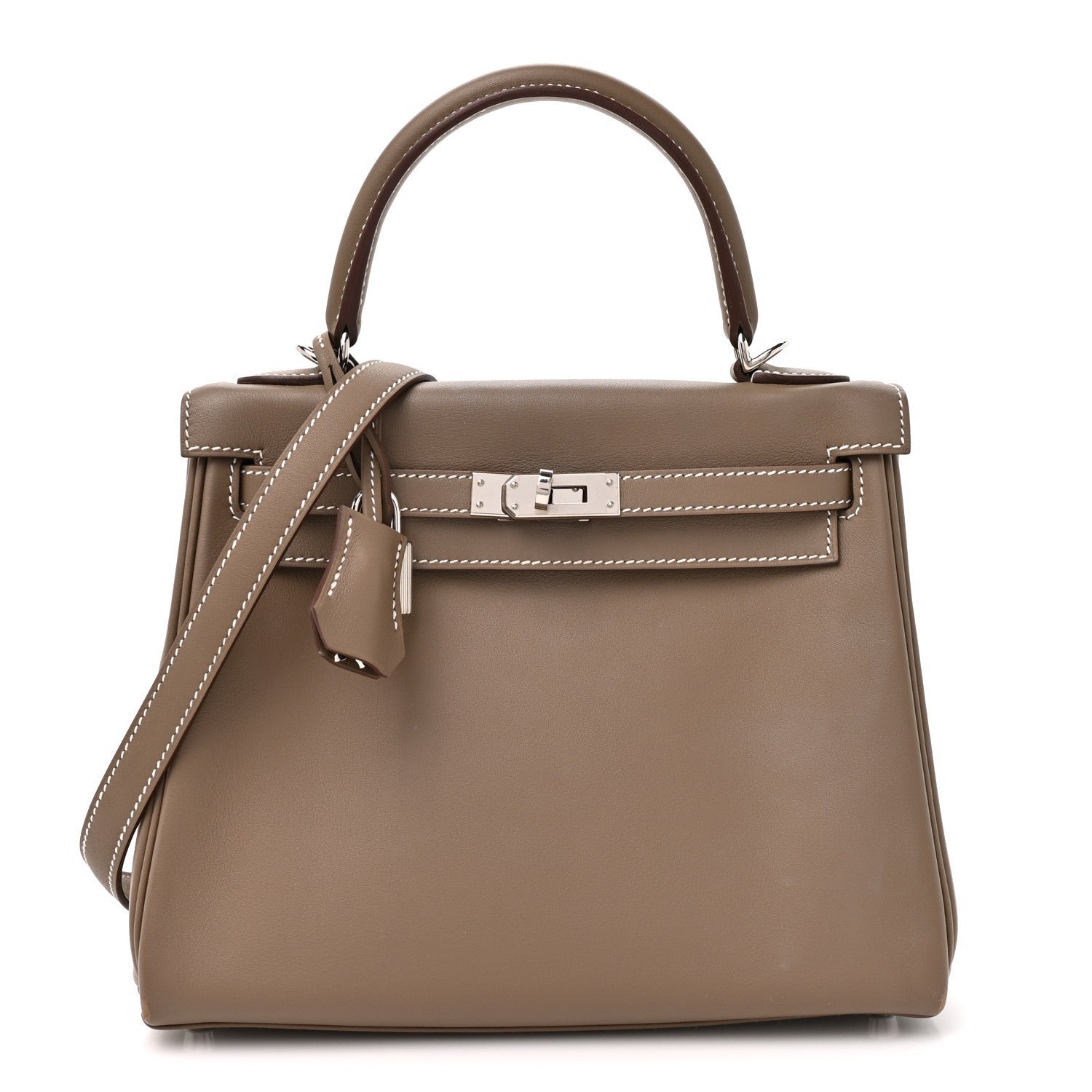 Hermes Swift Kelly Retourne 25 Etoupe