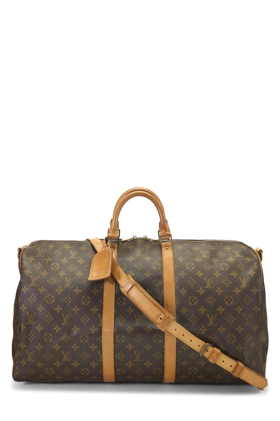 Monogram Canvas Keepall Bandouliere 55