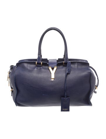 Leather Y Cabas Medium