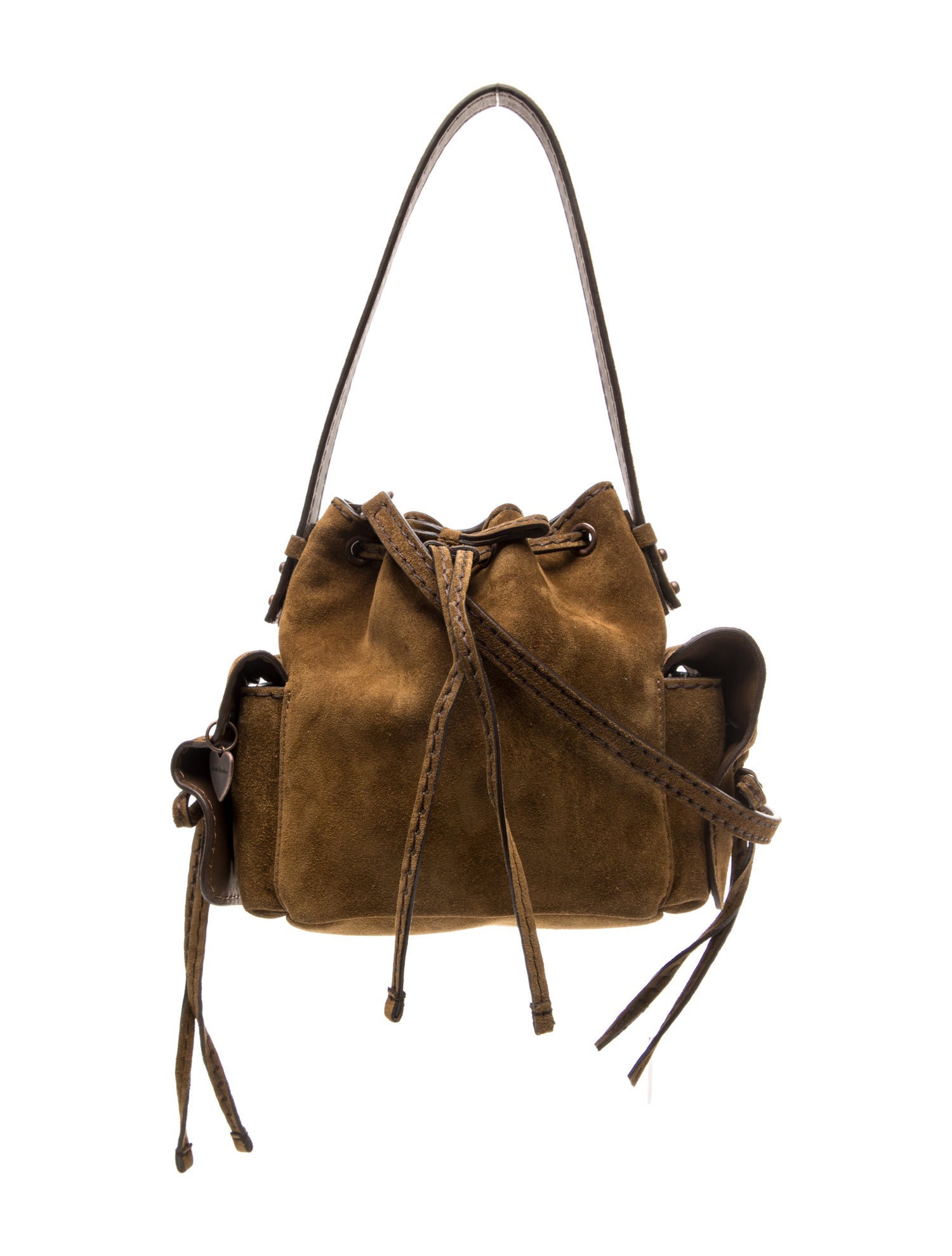 Acne Studios Leather Bucket Bag