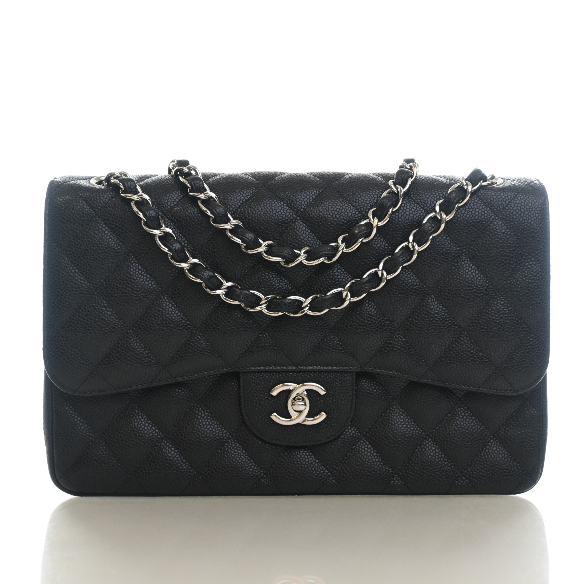 Chanel Jumbo Caviar Classic Double Flap Bag