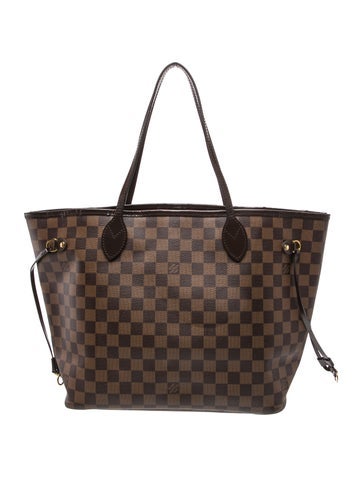 Damier Ebene Neverfull w/Pouch MM Vintage