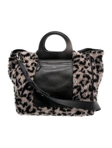 Max Mara Fur Shoulder Bag